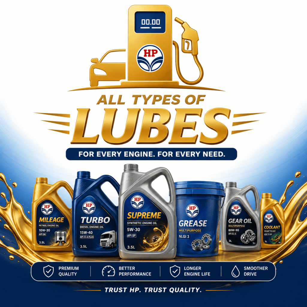 lubes available at avantika hp